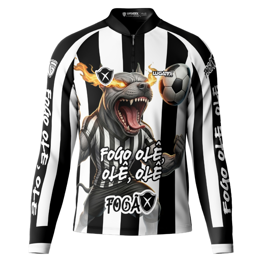 Camisa de Time Bota Fogo com Proteção Solar UV50+