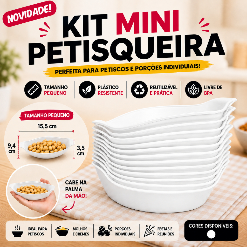 Kit até 10 Petisqueira Barquinha Canoa 150ml Pequena  Churrasco Festa Frios Amendoim Caldos