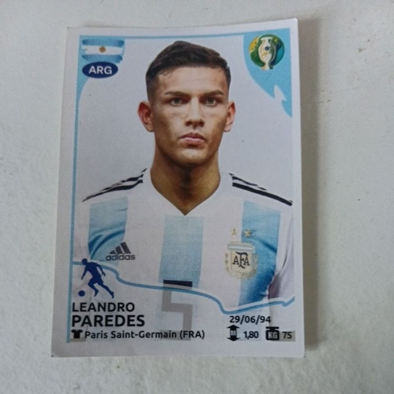 figurinha copa América 2019 Leandro Paredes