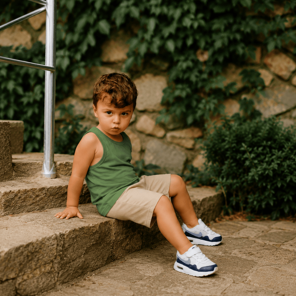Kit 2, 4 ou 6 Peças para Meninos Moda Infantil Verão Conjuntos Sortidos com Shorts Camiseta e Regata