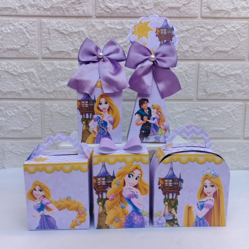 PEGUE E MONTE Kit Festa Personalizados RAPUNZEL ENROLADOS Lembrancinha de aniversário