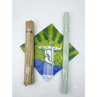 PIPA PAPAGAIO 35X35 KIT COMPLETO EM ALTA QUALIDADE