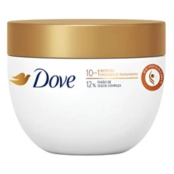 Máscara de Tratamento Dove 10 em 1 Nutrição Reparação Molecular e Hidratação Profunda