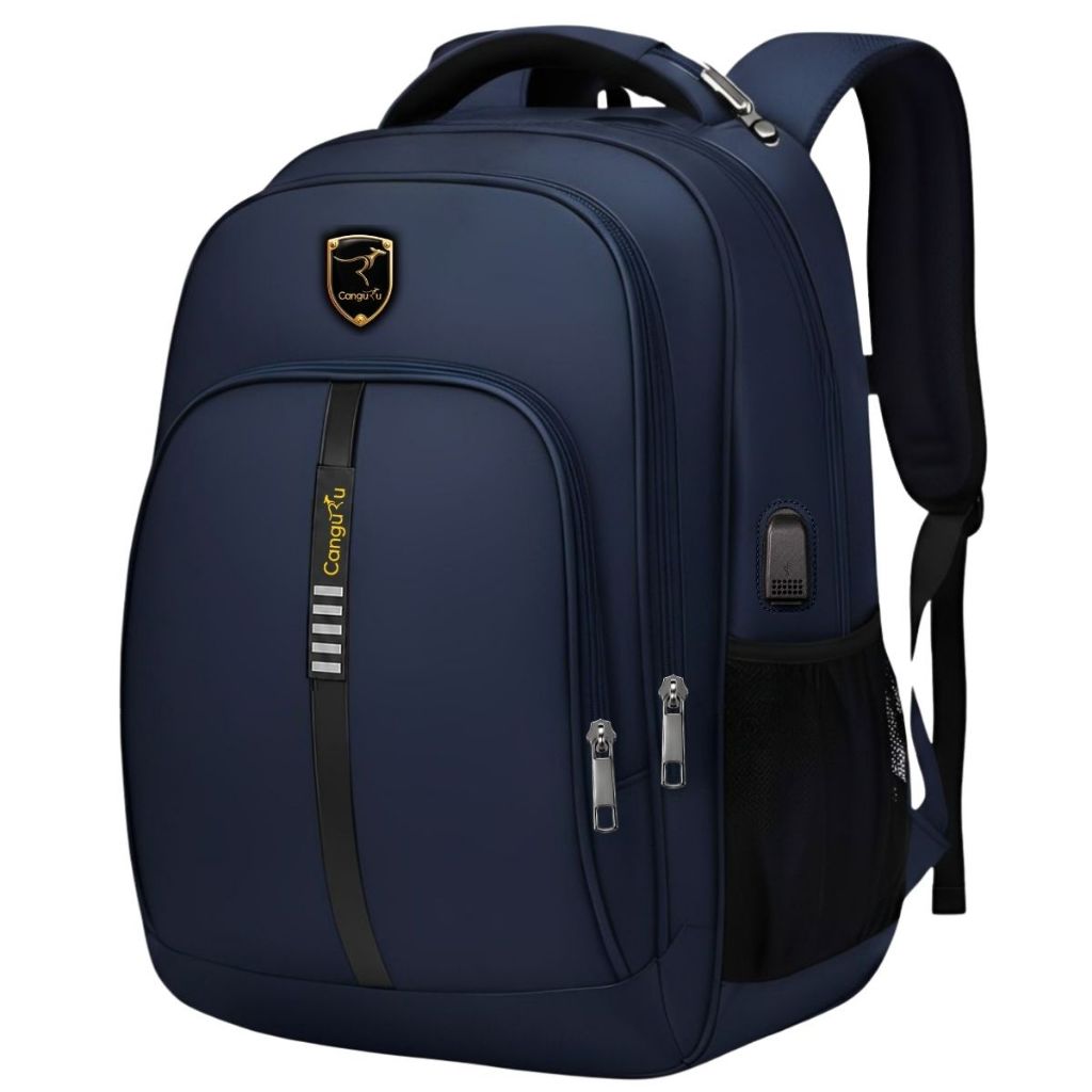 Mochila Notebook Canguru Masculina Feminina Saída USB Executiva Urbana Trabalho Faculdade Escolar Reforçada