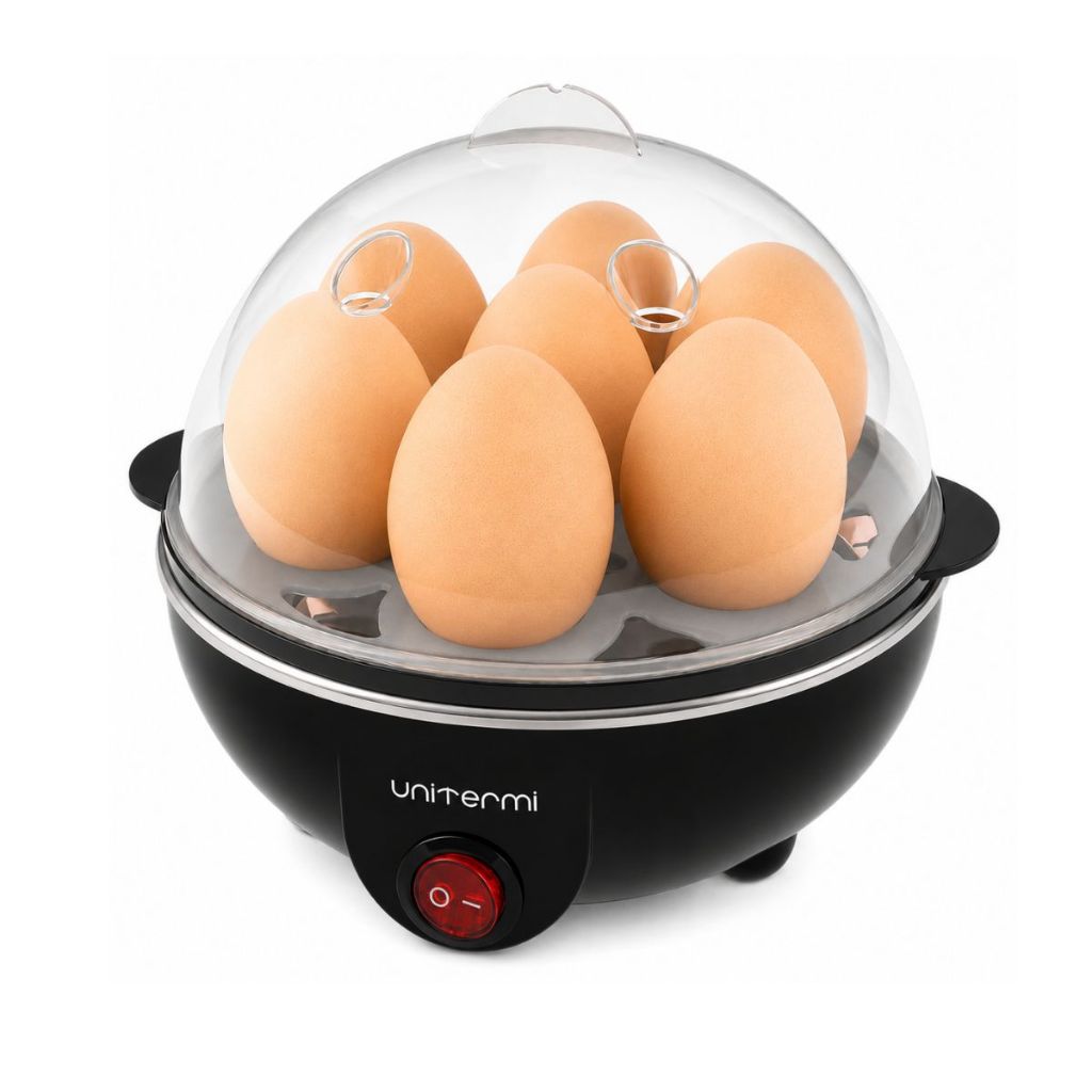 Cozedor De Ovos Portátil Elétrico Vapor Cozinha Ovos Unitermi