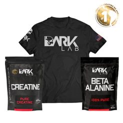 Beta Alanina 100% Pura 500g + Camiseta Dry-fit Caveira + Creatina Pura 500g Refil - Dark Lab