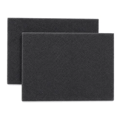 Folha de Lixa D'Água Grão 600 225x275mm para Lixamento e Acabamento Titanium Platina