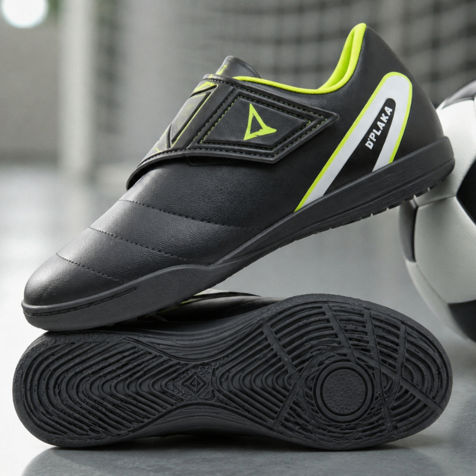 Chuteira Infantil Futsal Quadra Com Fechamento em Velcro Calce Fácil Confortável - Ref F100-10S