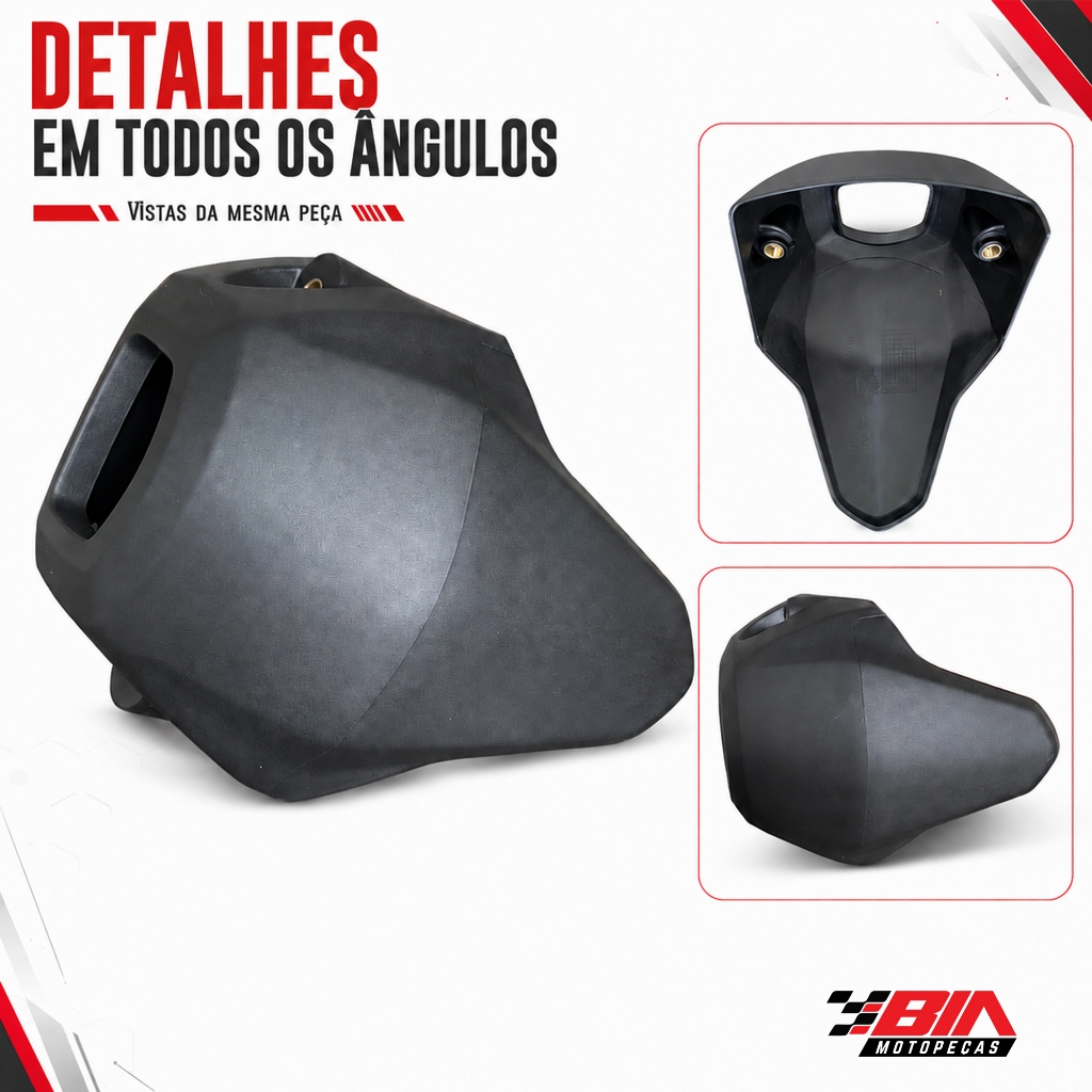 Bocal Ponteira Protetora Escapamento Yamaha Fz 15 2023 2024 2025 — imagem 2 de 2