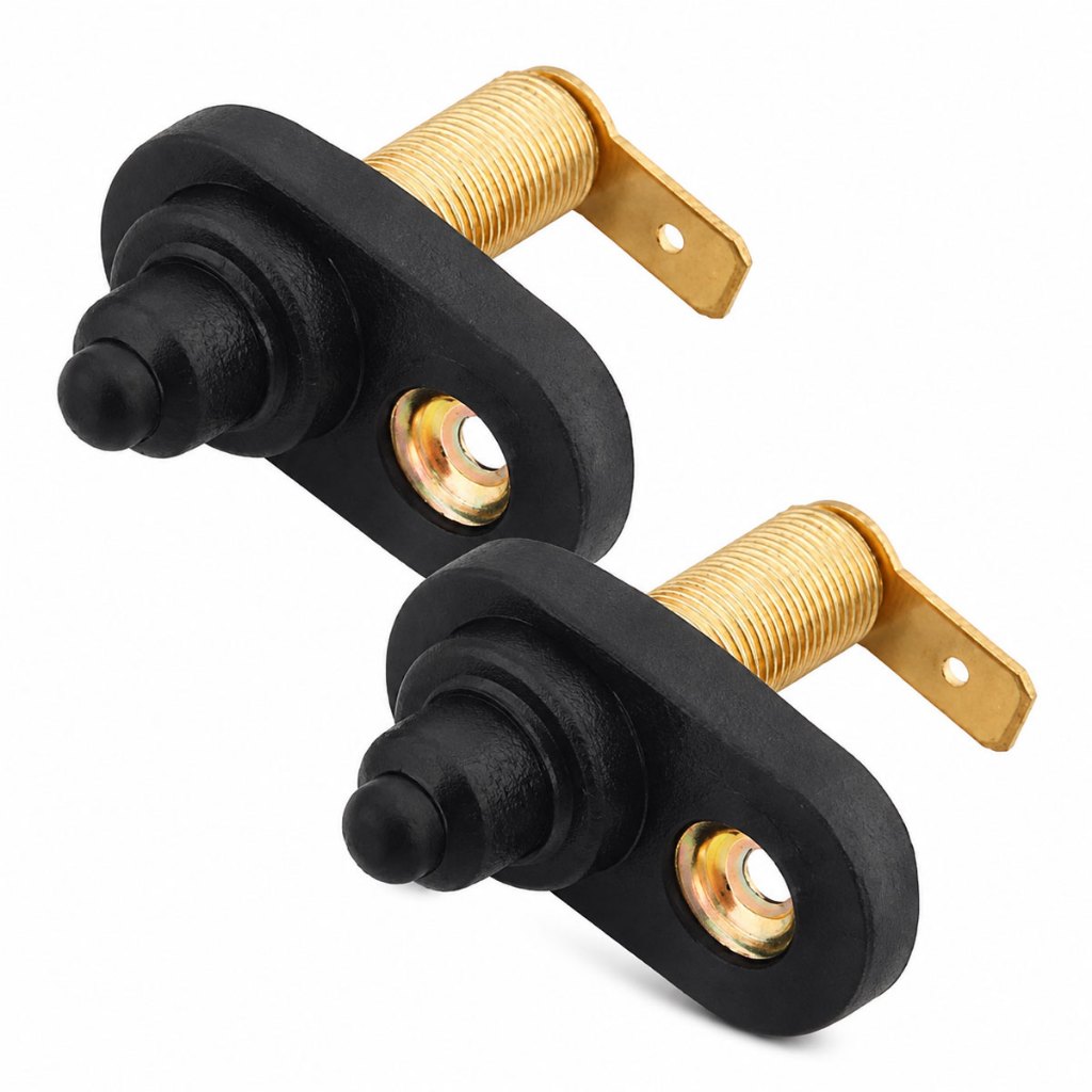 Par Interruptor de Porta Regulável Universal Com Guarda Pó Kit