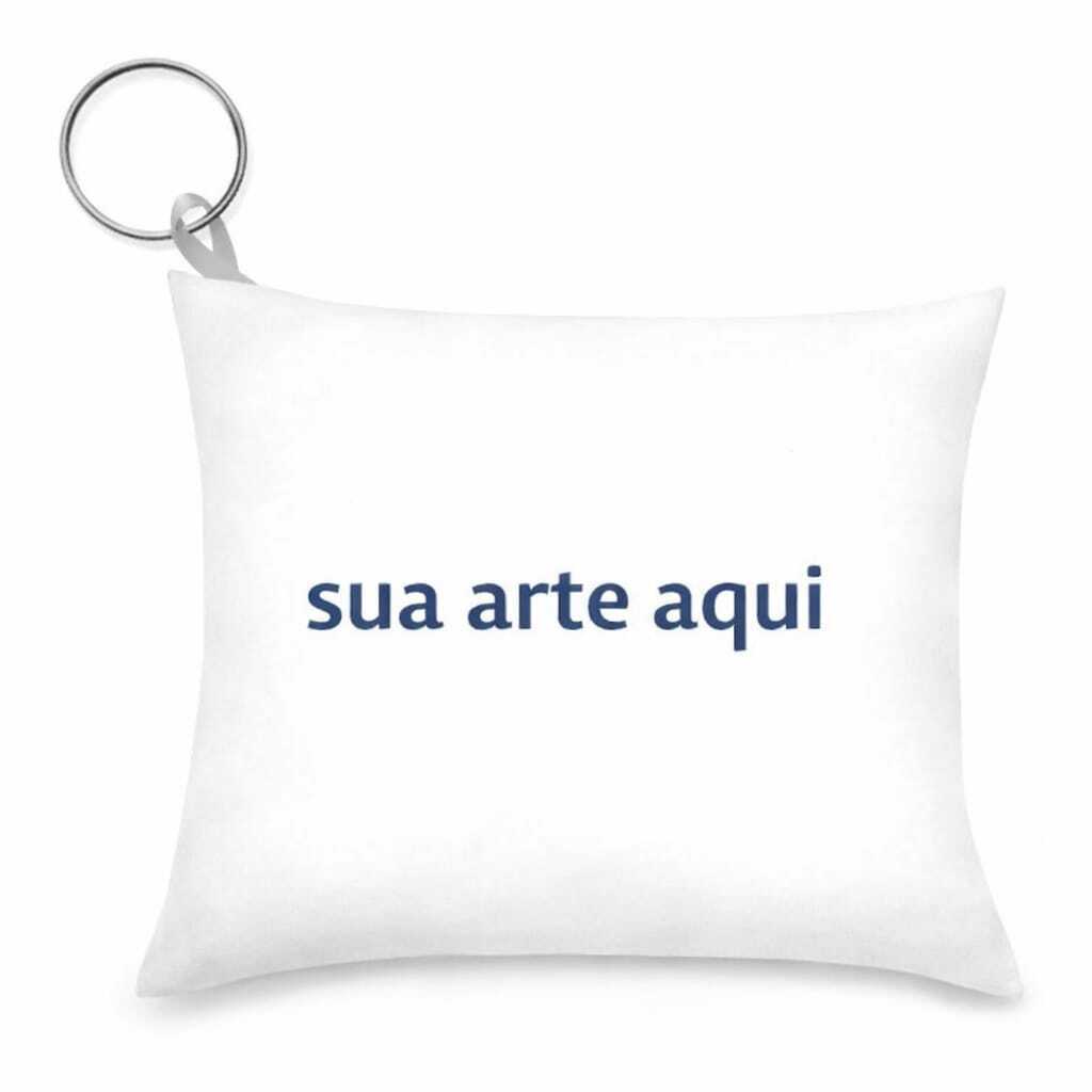 Chaveiro Almofadinha Personalizado 7cm Festa Infantil Personagens Nome Idade Lembrancinha Aniversário
