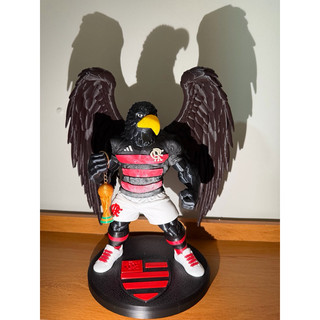 decoração esportiva, colecionável futebol, enfeite futebol, presente torcedor, decoração quarto, boneco com asas, peça.