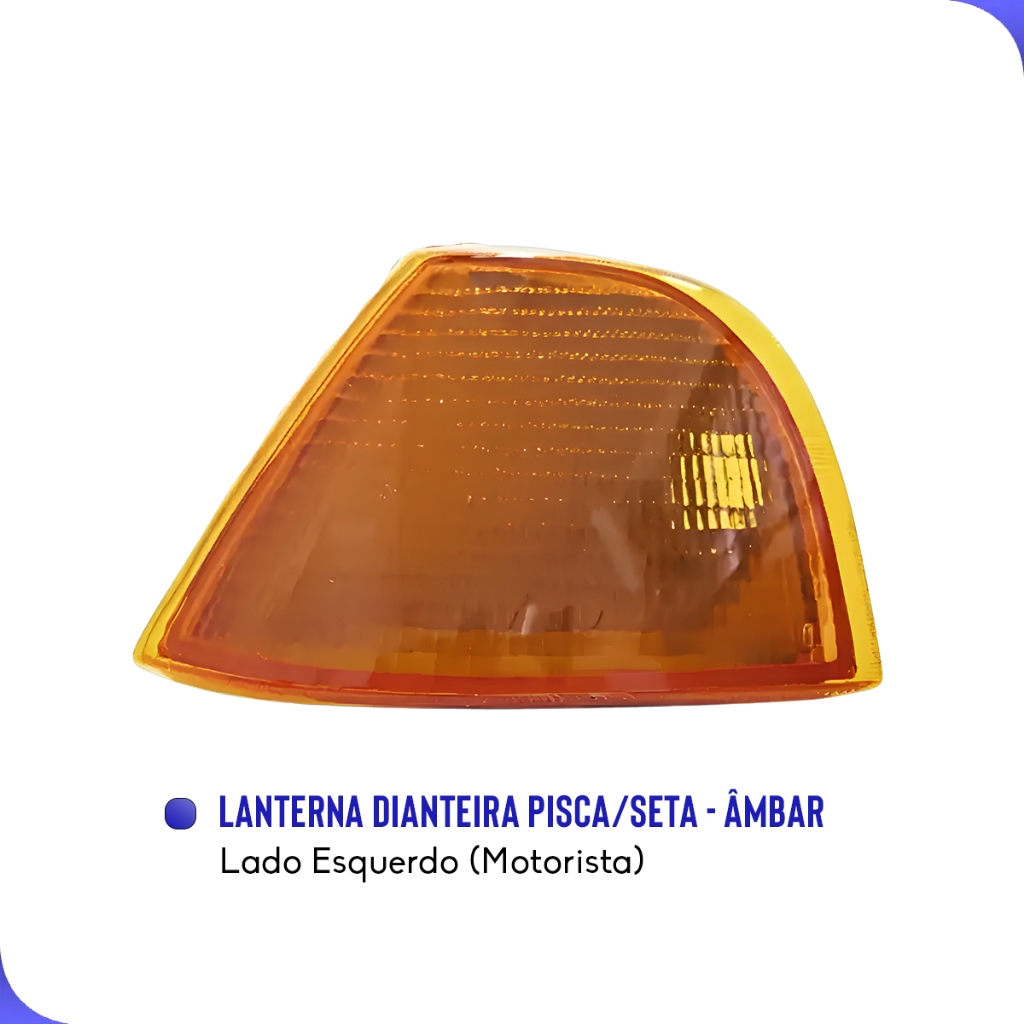 Lanterna Pisca Seta Monza 1993 a 1996 Dianteira Lado Esquerdo — imagem 2 de 2