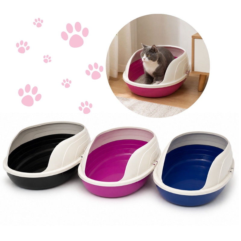 Bandeja Higiênica Gato Prime Arco Furacao Pet Multicolorido 