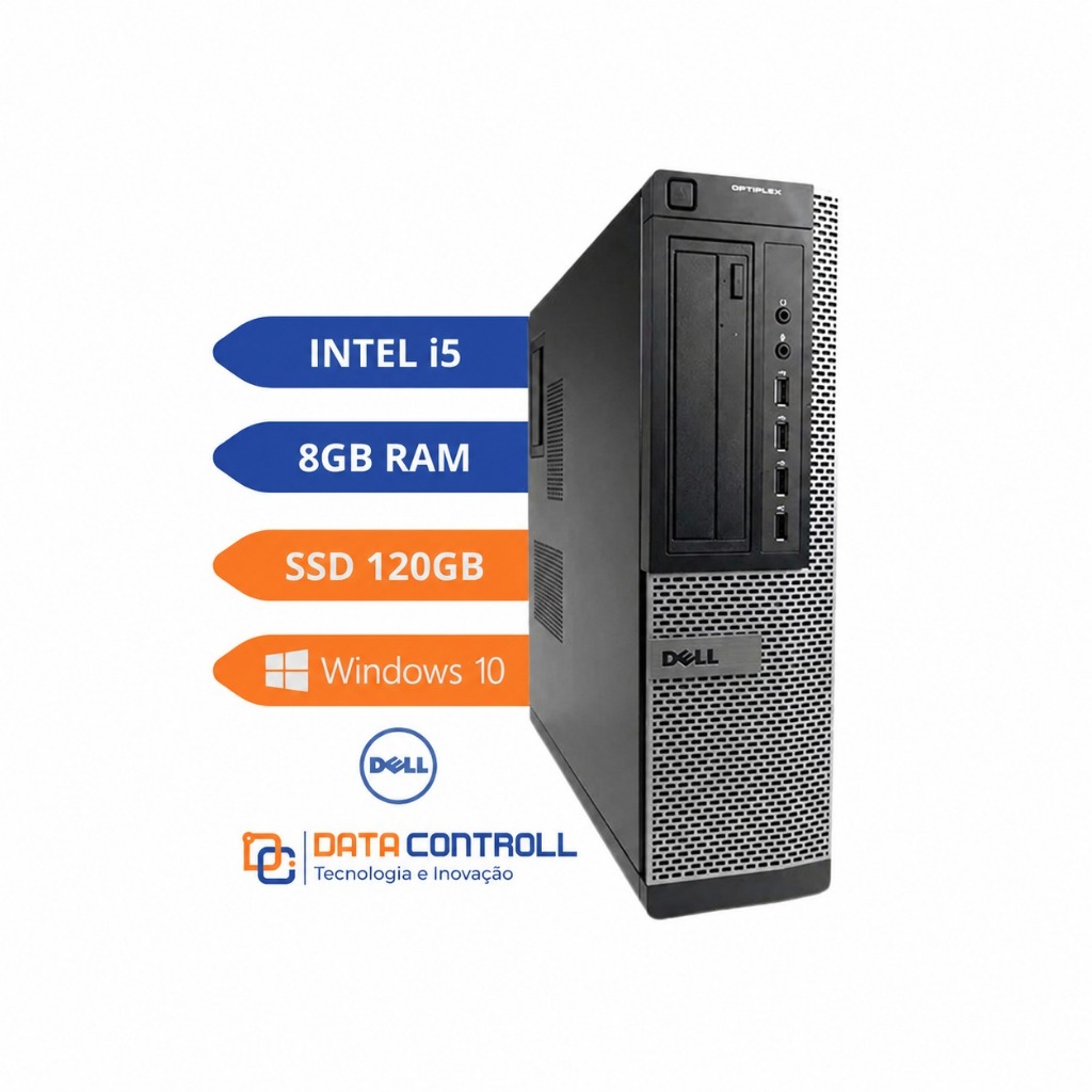 DESKTOP Dell Optiplex 7010 I5-3Th Intel 8Gb 120Gb