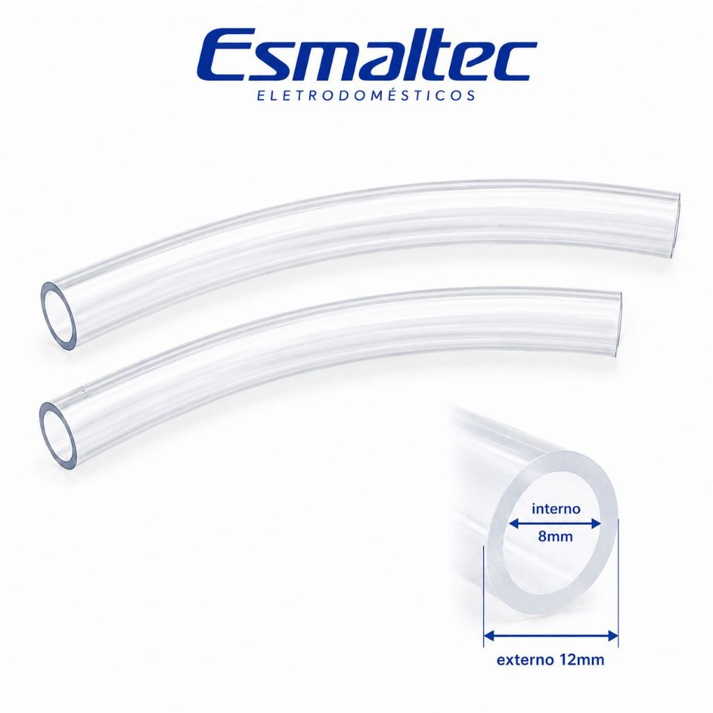 Kit 2 Mangueira Silicone Atoxico Bebedouro Esmaltec Egc35