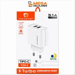 Carregador Rápido 5.1A – Qualidade e Segurança ⚡