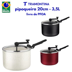 Pipoqueira Loreto Antiaderente Starflon 20cm 3,5L Tramontina