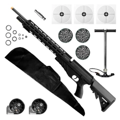CARABINA PRESSÃO AIRGUN PCP G850T 5,5 QGK+ BOMBA + CAPA + 3 CHUMBINHOS