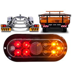 Lanterna Carretinha Led Carreta Reboque Barco Jet Homologada
