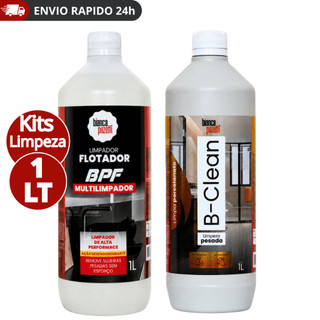 Limpador BPF Flotador Ou B-Clean Porcelanato 1L |  Limpeza Pesada Desengordurante