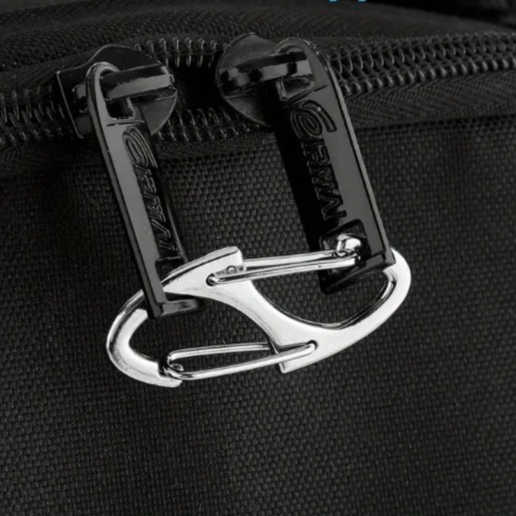 Kit 5 Clip antifurto para zíper trava protetor mochilas bolsas metal — imagem 2 de 2