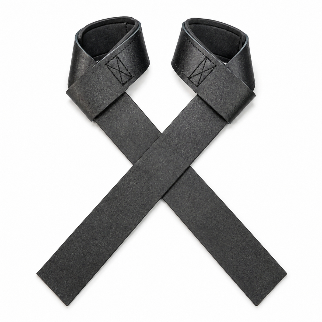 Strap Fita  Faixa Couro 100% Legítimo Academia Musculação