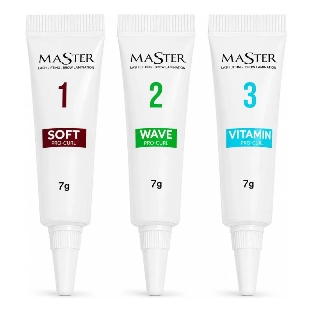 Kit Lash Lifting E Brow Lamination Para Cílios Master Pocket