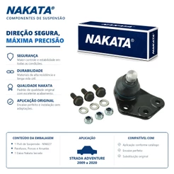 Pivo De Suspensão Direito Strada Adventure 2009 a 2020 Original Nakata