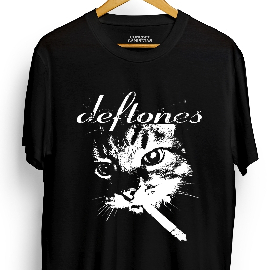 Camiseta Deftones Camisa Banda Rock 100% Algodão Premium Unissex