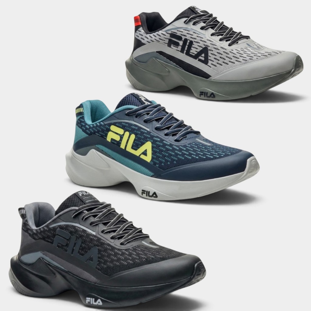 Tênis Masculino Fila Progress Lite 2 Academia Treino Original Confortavel Caminhada