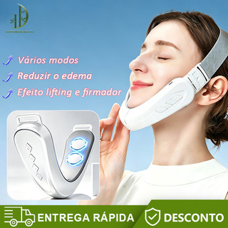 Double Chin Facial Lifting Device- Massageador Facial de Microcorrentes Inteligente,Firming and V-Line Effect