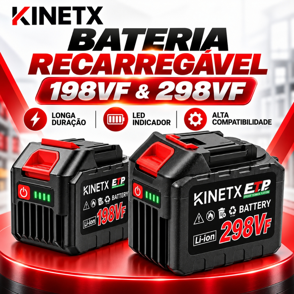 Bateria Recarregável 98V/198V/298V Carregador Pistola Lava Jato Lavadora Parafusadeira Chave de Impacto