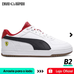 Tênis Puma Caven III Scuderia Ferrari Original com Nota Fiscal e Garantia
