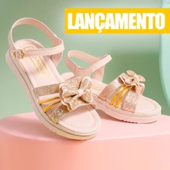 Sandalia Infantil Feminina Menina Club Happy Verão