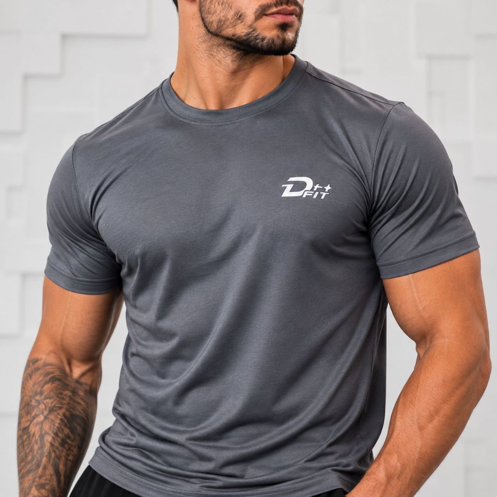 Kit 3 Camisas Academia Dry Fit Masculino Corrida Crossfit Funcional Dia a Dia — imagem 2 de 2