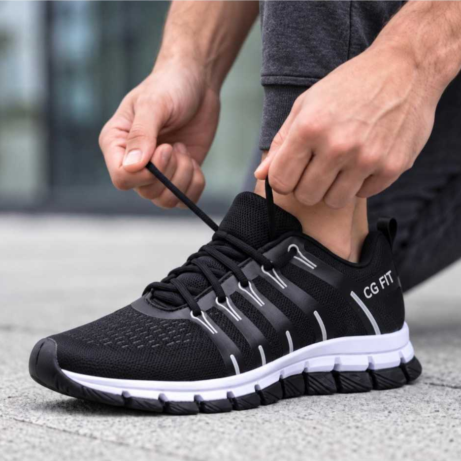 Tênis Esportivo Unissex Masculino Feminino Corrida Caminhada Academia Leve Confortável Respirável Solado Antiderrapante