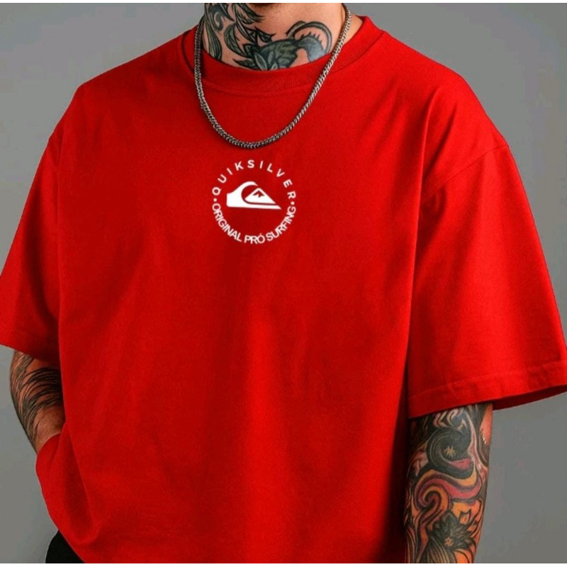 Camiseta Masculina Estampada Quiksilver – Algodão Premium