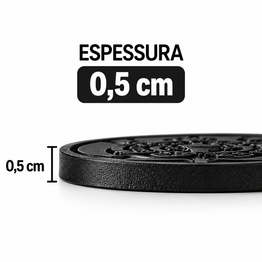 Porta Copos Corinthians | Antiderrapante | Proteção de Mesa | Presente para Torcedor — imagem 2 de 2