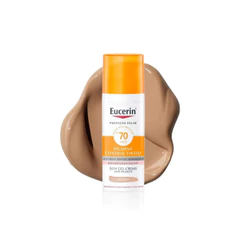Protetor Solar Facial Eucerin Sun Pigment Control Tinted Médio FPS70 50ml