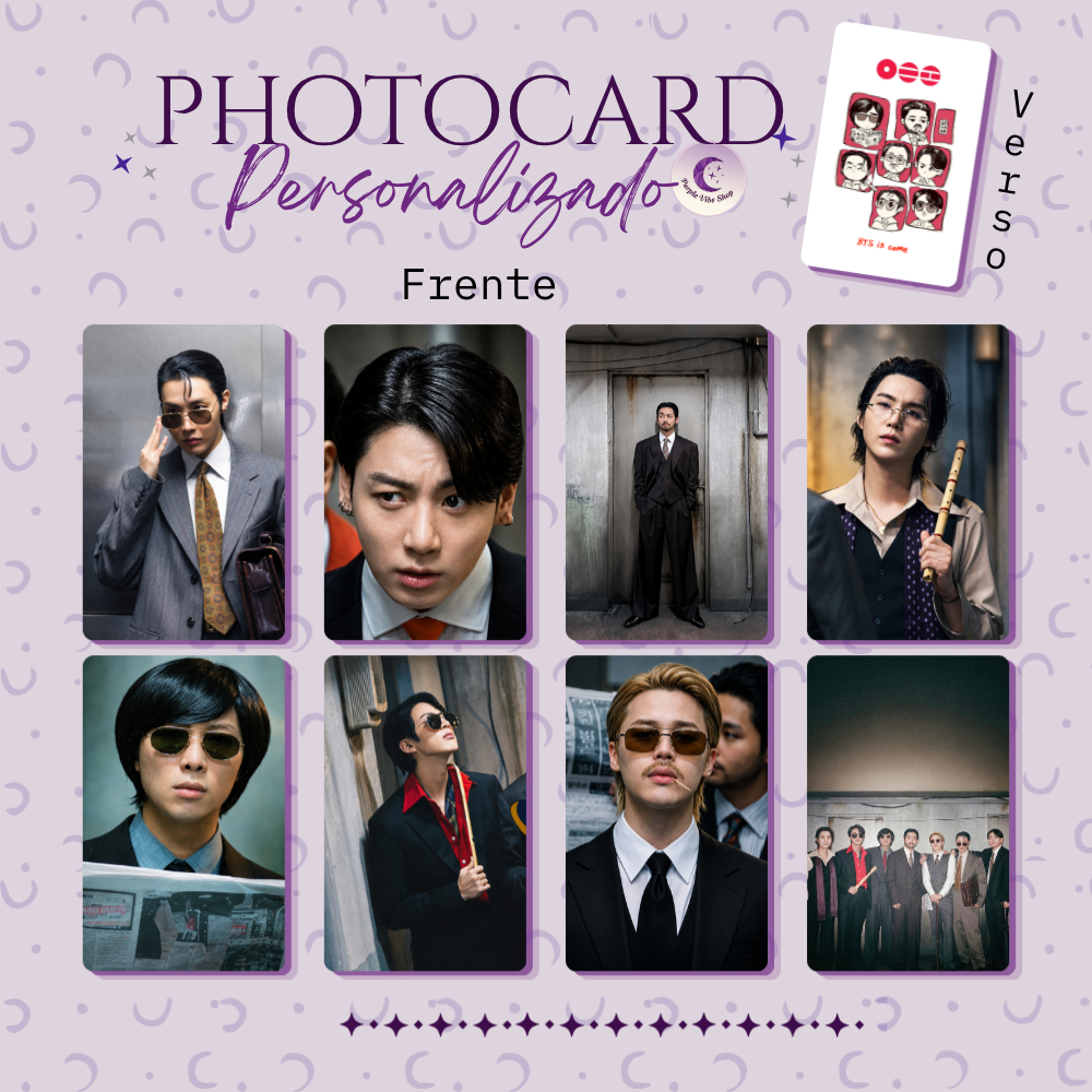 📸 Kit de Photocards FANMADE – BTS by: MVs 💜