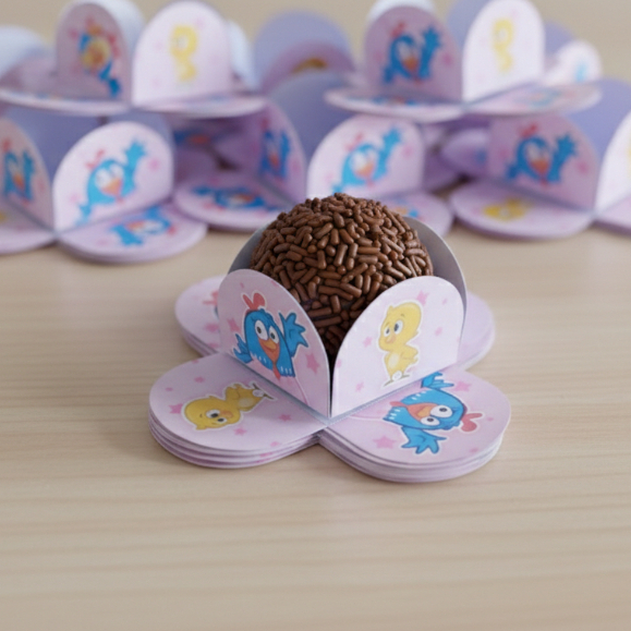 ✨ Forminha para Doces – Tema Galinha Pintadinha ✨