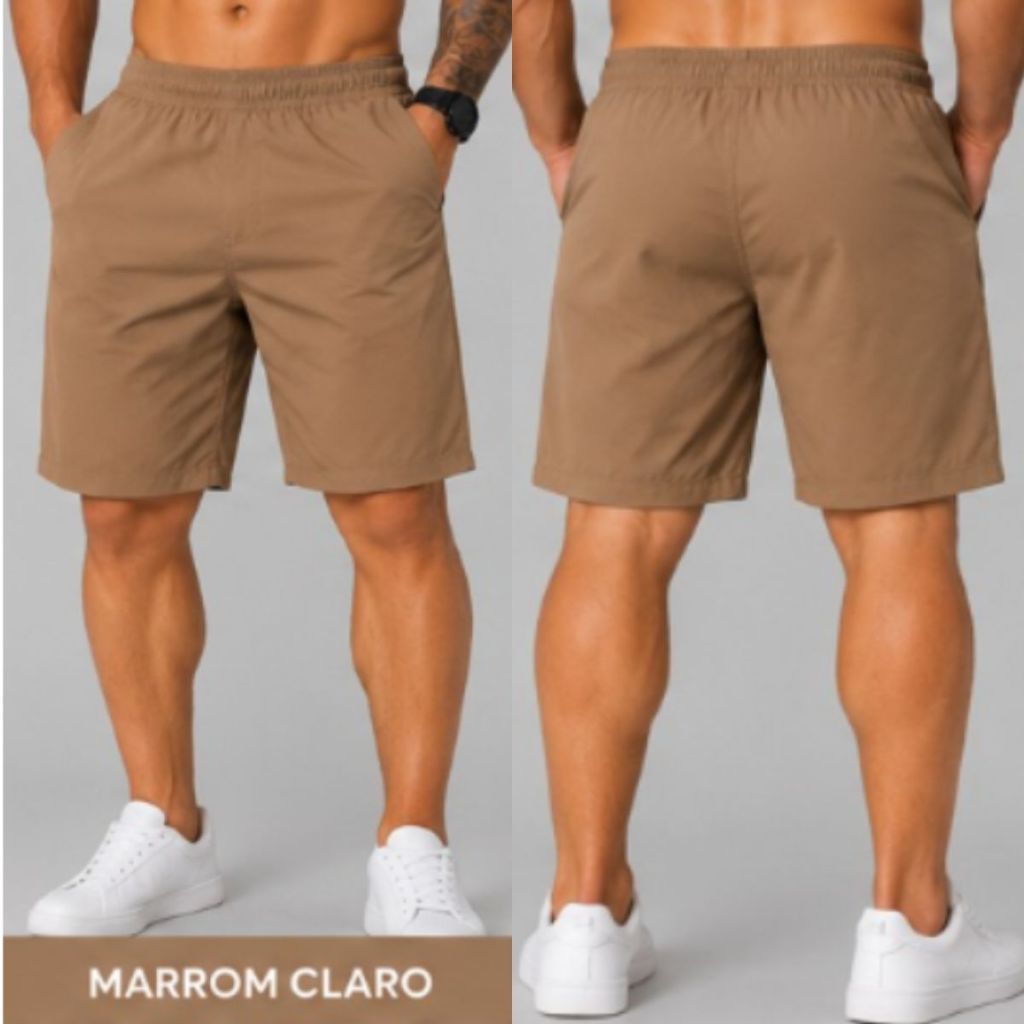 BERMUDA TACTEL COM ELASTANO shorts mauricinho