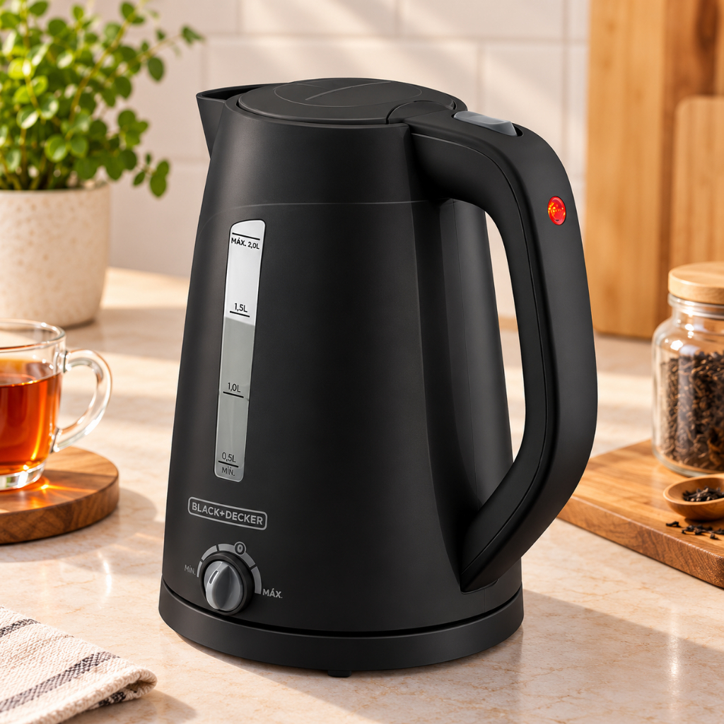 Chaleira Elétrica Black+Decker K2200-B2 2L com Seletor de Temperatura 220V