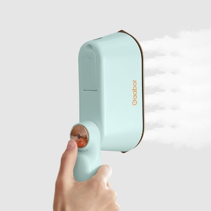 Ferro A Vapor Portátil Pocket Gaabor 2 em 1 1200W Verde · foto 2