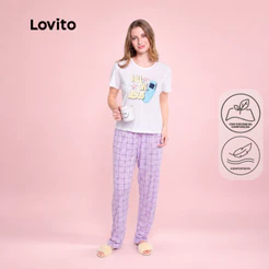 Conjunto de Pijama Lovito Longo Call On Jesus PJB19611996