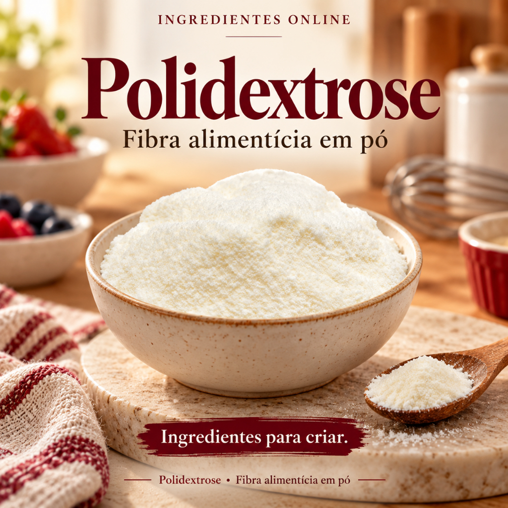 Polidextrose em Pó Adoçante e Fibra Alimentícia 1 Kg