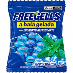 Bala Dura Freegells Eucalipto Refrescante 475g Riclan