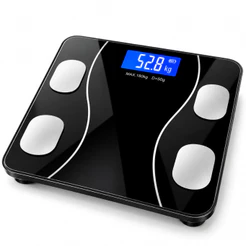Balança Bioimpedância Digital Inteligente Bluetooth App Fitness Corporal Até 180kg Auto-Cuidado