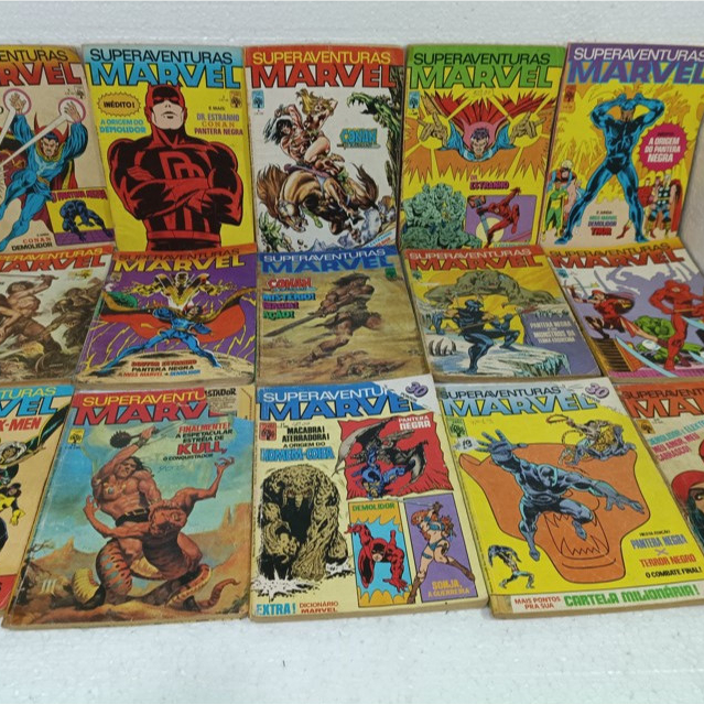 Gibi HQ Superaventuras Marvel ( Formatinho ) 106 Volumes